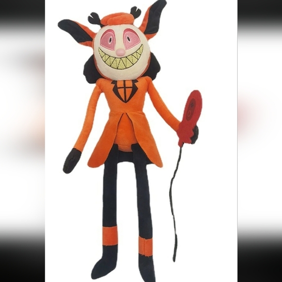 DokiDoki Anime Hell Hotel Cosplay Orange & Black Plush Toy Collectibles - Picture 1 of 3